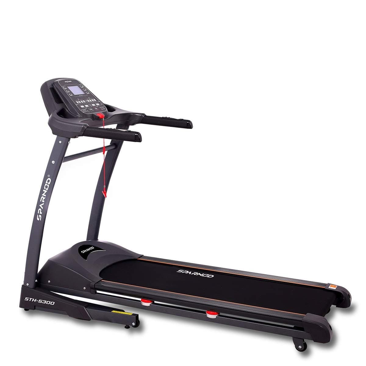 Automatic Treadmill Free Installation Service - Foldable Motorized Walking &amp;amp; Running Machine for Home Use - Sturdy Equipment with Auto Incline, Black