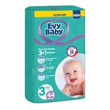 Evy Baby Diapers Jumbo Size 3