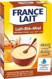 France Lait Cereal Milk Wheat Honey 250g