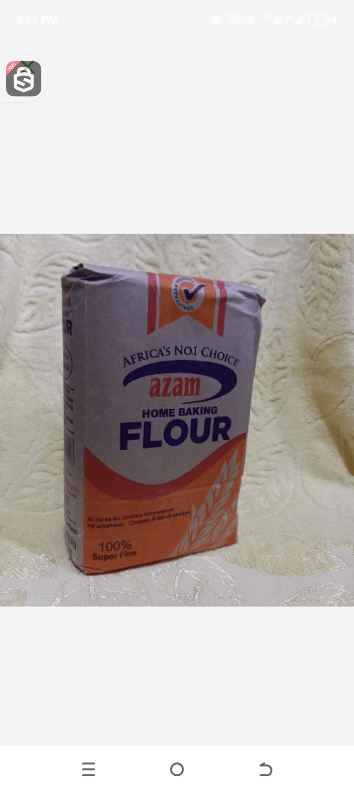 Azam baking flour