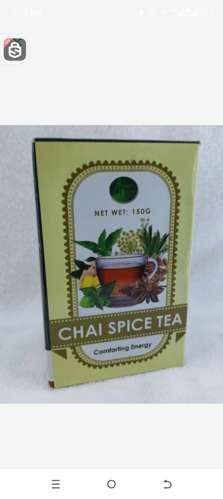 AHM chai spice 150gr