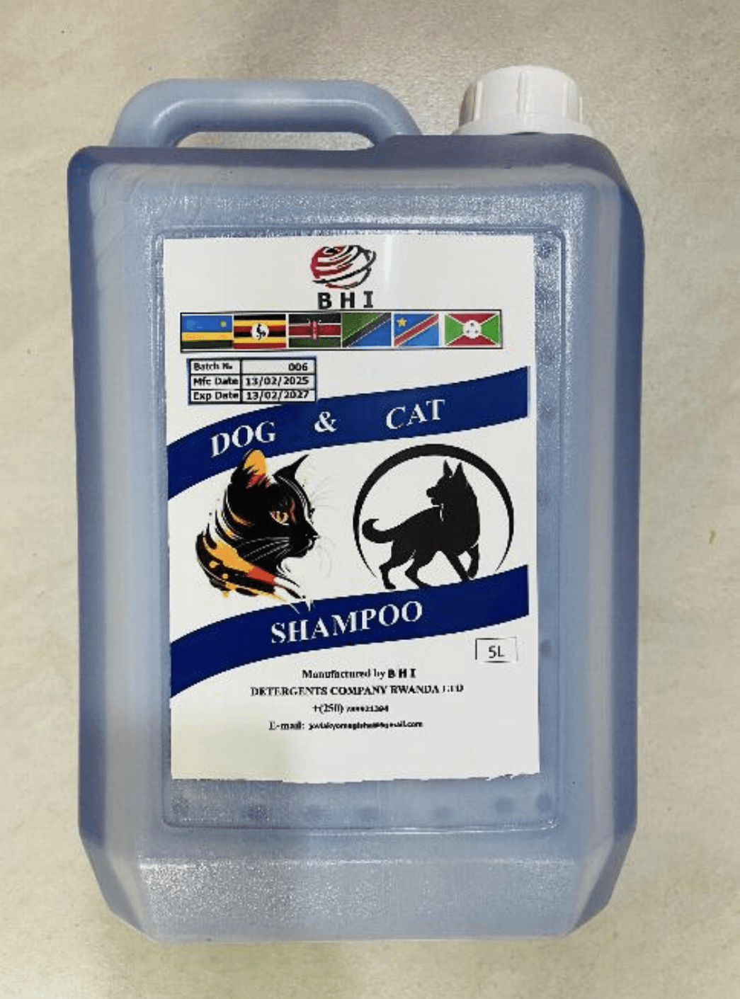 BHI SHAMPOO 5L for Dog