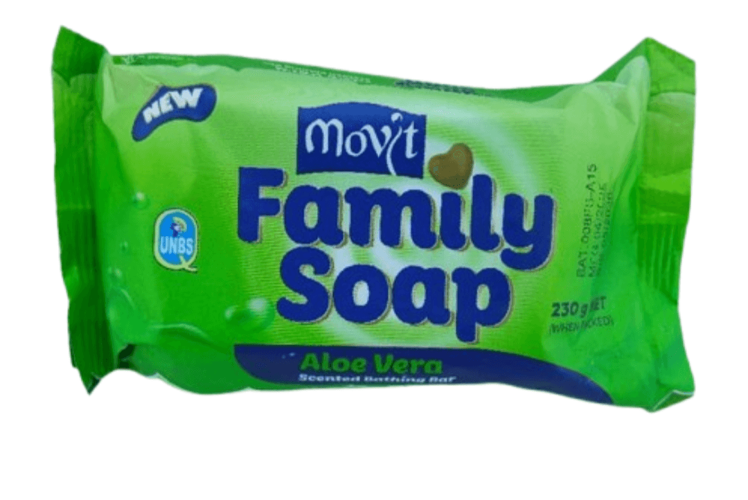 Movit Family Soap Aloe Vera Scentrd Bathing Bar 230gr