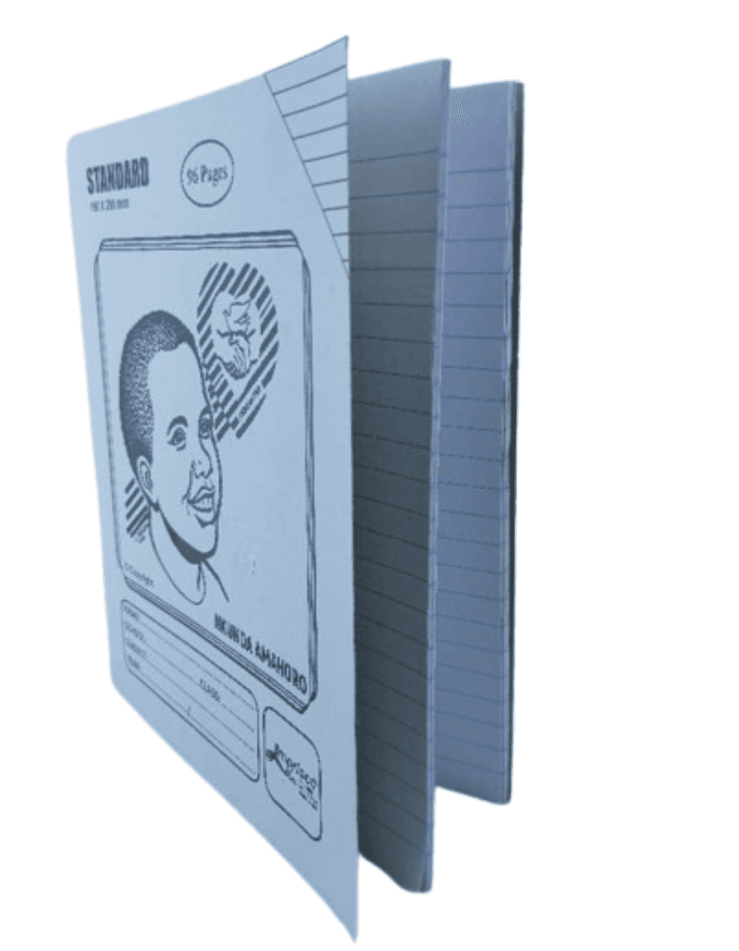 Covered Exercise Notebook Squared