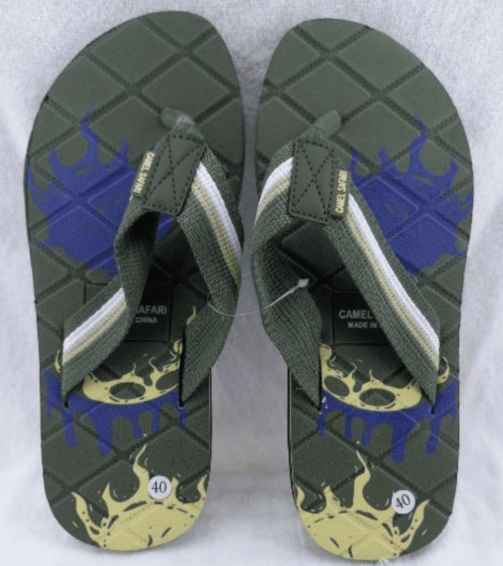 Camel safari slippers