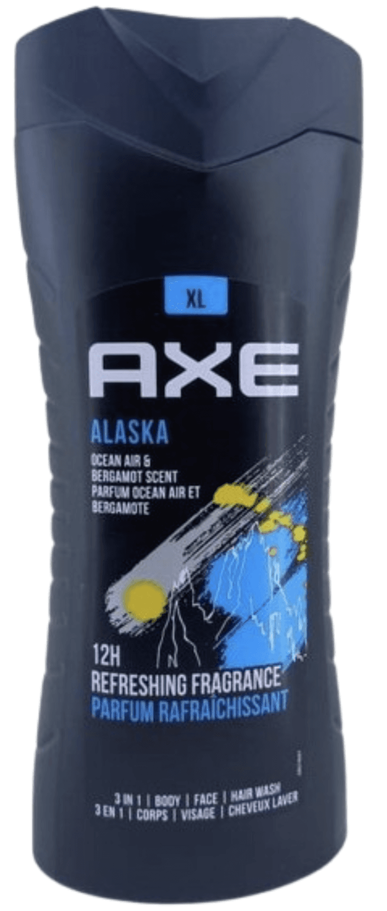 AXE Alaska 12h Refreshing Fragrance 3in1 Body,Face & Hair Wash