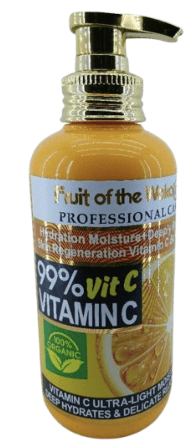 Fruit of the Wokali 100% Organic 99% Vit C 500ml Hydration Moisture+Deeply Repairing