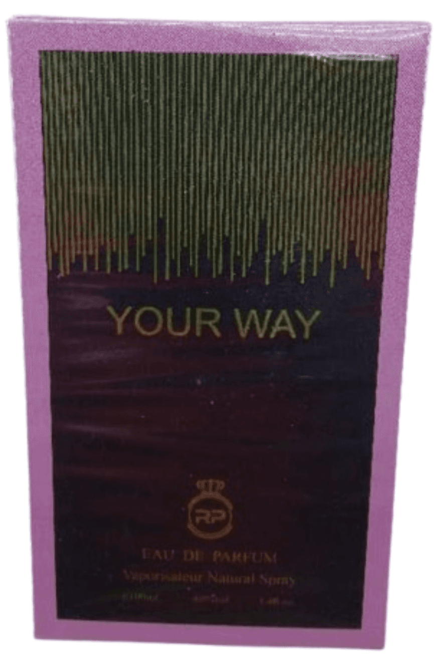 YOUR WAY Eau De Parfum Vaporisateur Natural Spray 100ml 80% 3.4fl.oz.