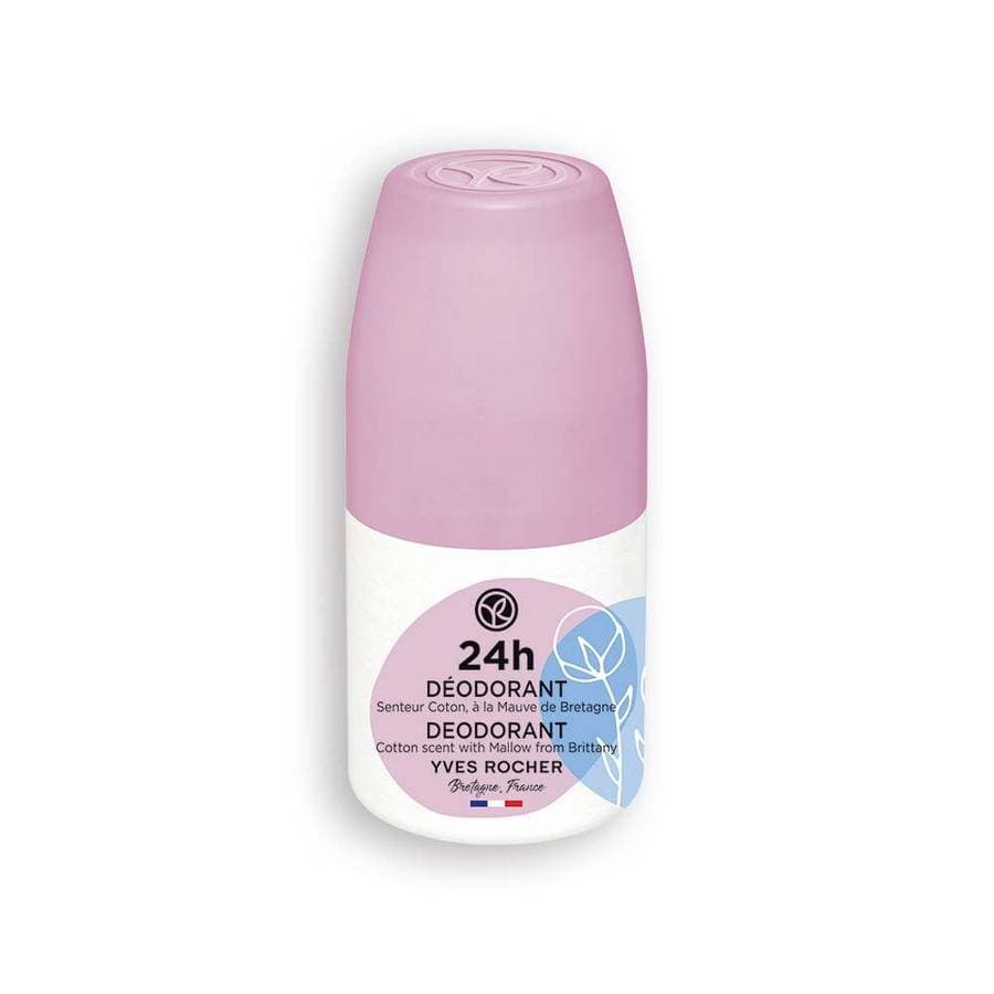 Yves Rocher – Déodorant Senteur Coton à la Mauve de Bretagne – 50 ml