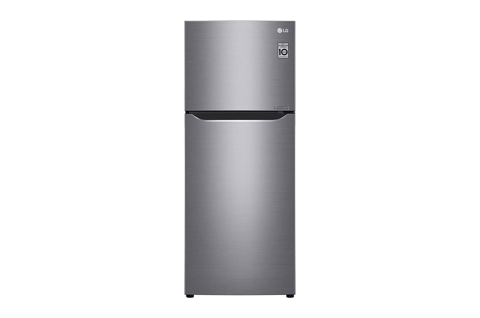 LG 234L Top Freezer Refrigerator with Smart Inverter Compressor, Multi Air Flow, Moist Balance Crisper (GL-C252SLBB)