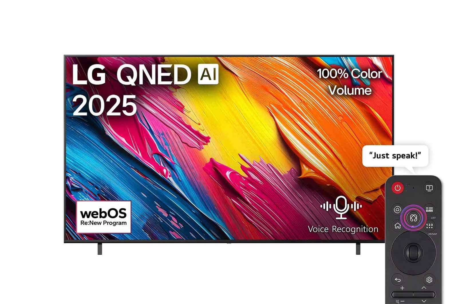 55 Inch LG QNED AI QNED70 4K Smart TV with AI Magic Remote, Dynamic QNED Color, HDR10, and webOS 25 (55QNED70A6A)