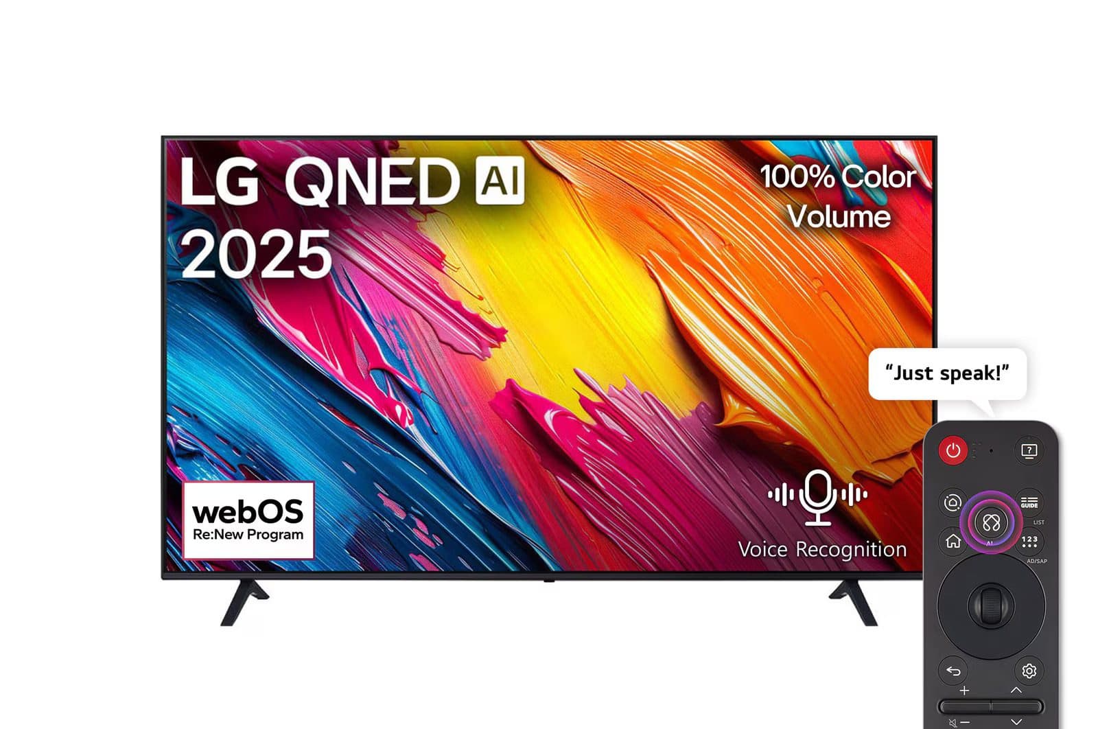 75 Inch LG QNED AI QNED70 4K Smart TV with AI Magic Remote, Dynamic QNED Color, HDR10, and webOS 25 (75QNED70A6A)