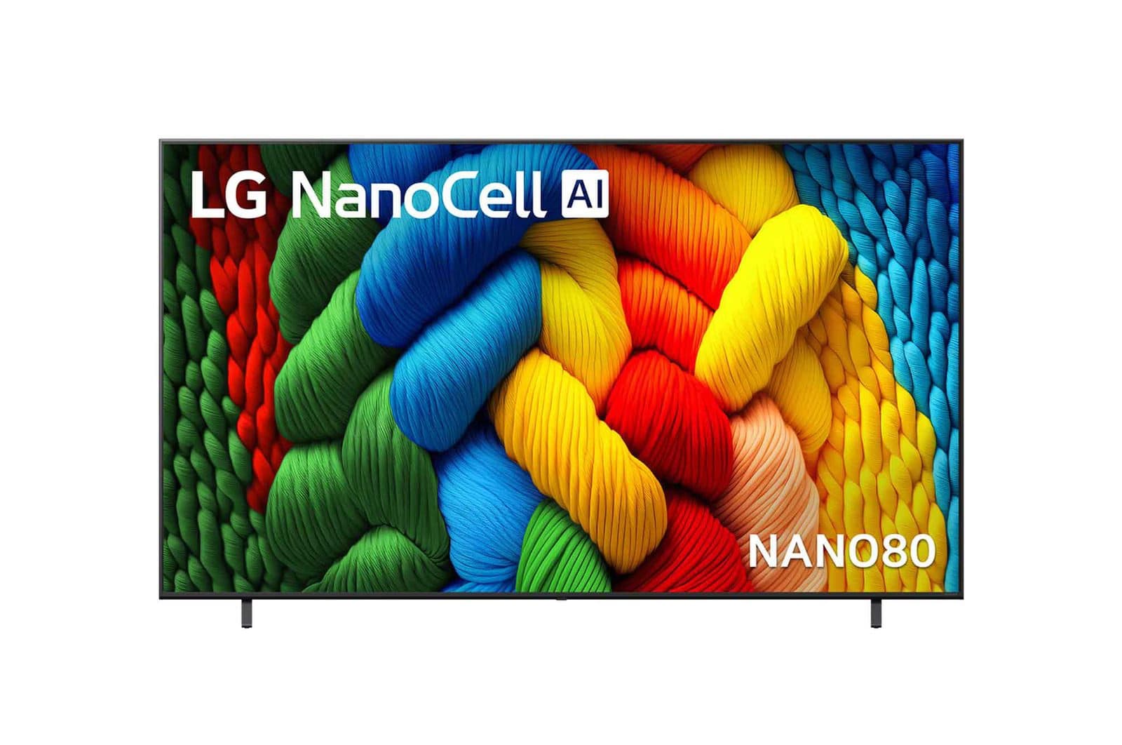 86 Inch LG NanoCell AI NANO80 4K Smart TV with AI Magic Remote, Nano Color, HDR10, and webOS 25 (86NANO80A6A)