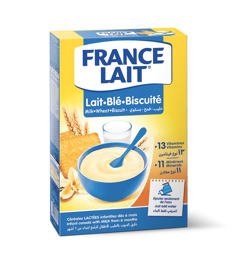 FRANCE LAIT BLE BISCUIT CEREALES B/250G