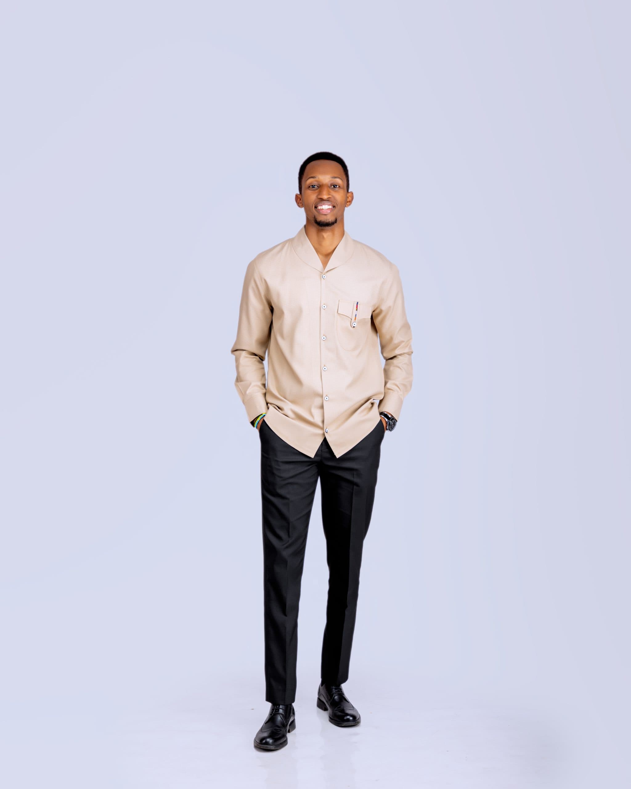 F and Y made in rwanda shirt&trouser