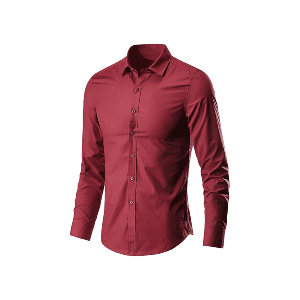 Long-sleeve dress shirt