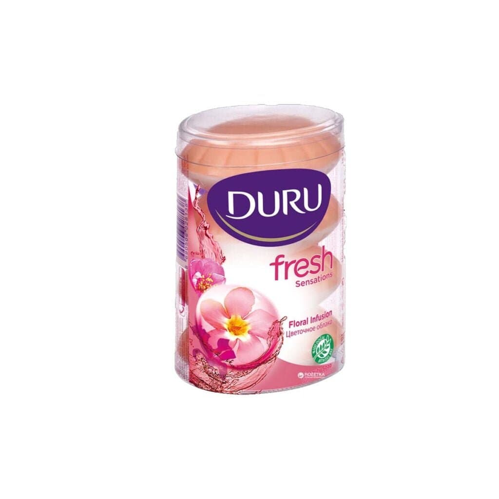 Duru fresh Floral Infusion Soap 4pcs