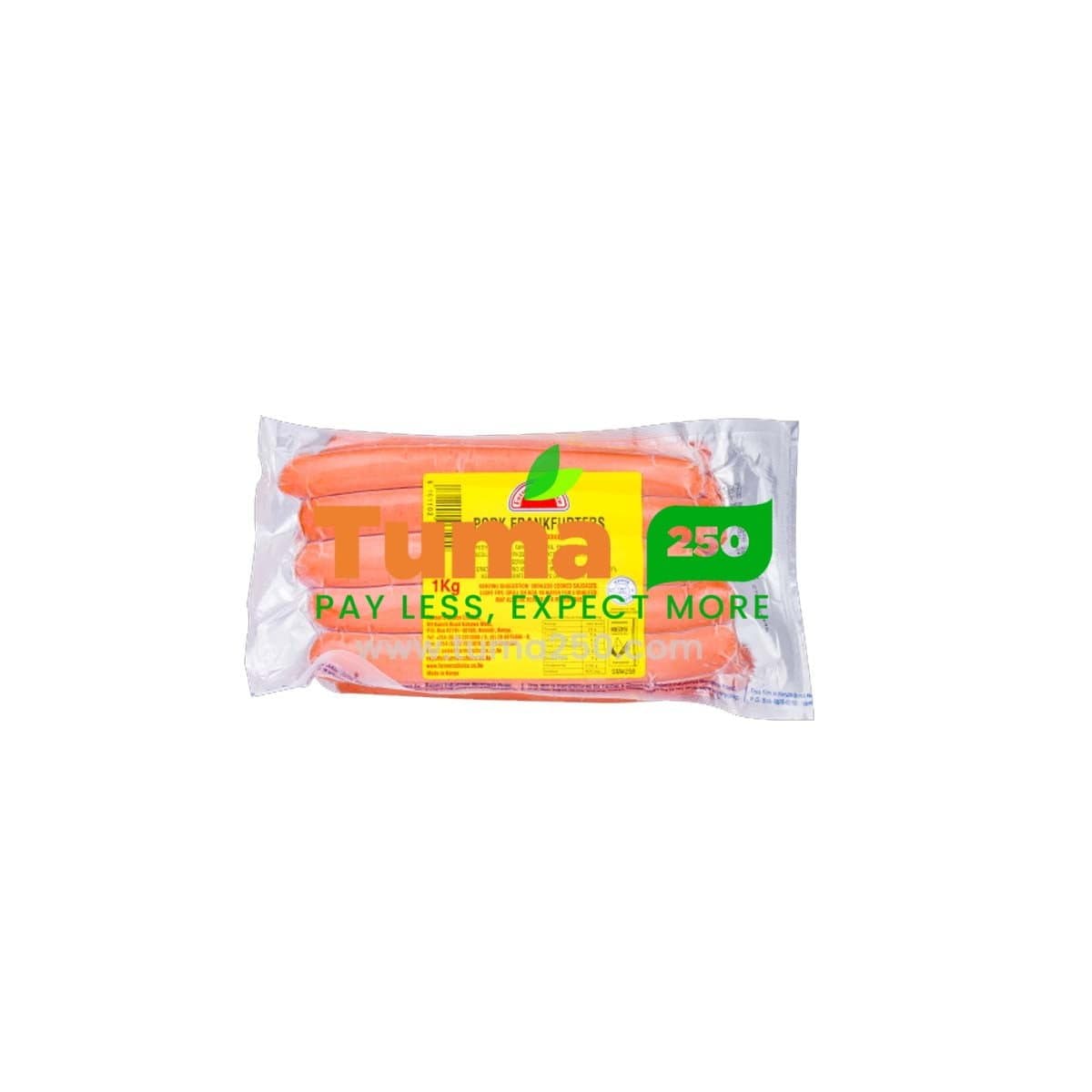 Farmer’s Choice Extra Long Pork Frankfurters 1kg
