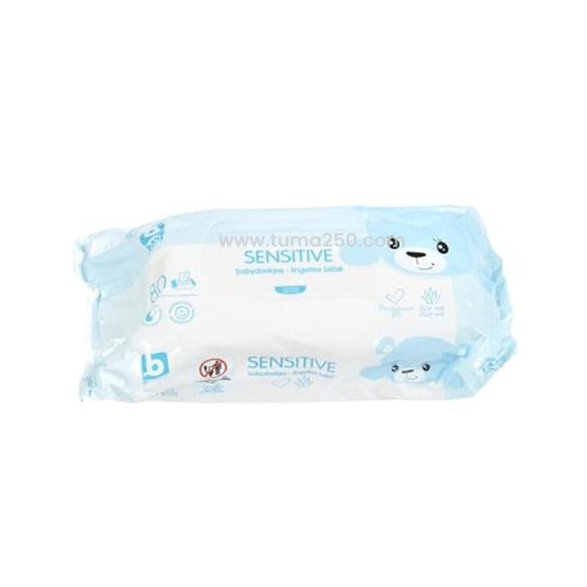 Boni Sensitive Lingettes Bebe / Baby Wipes -80pcs