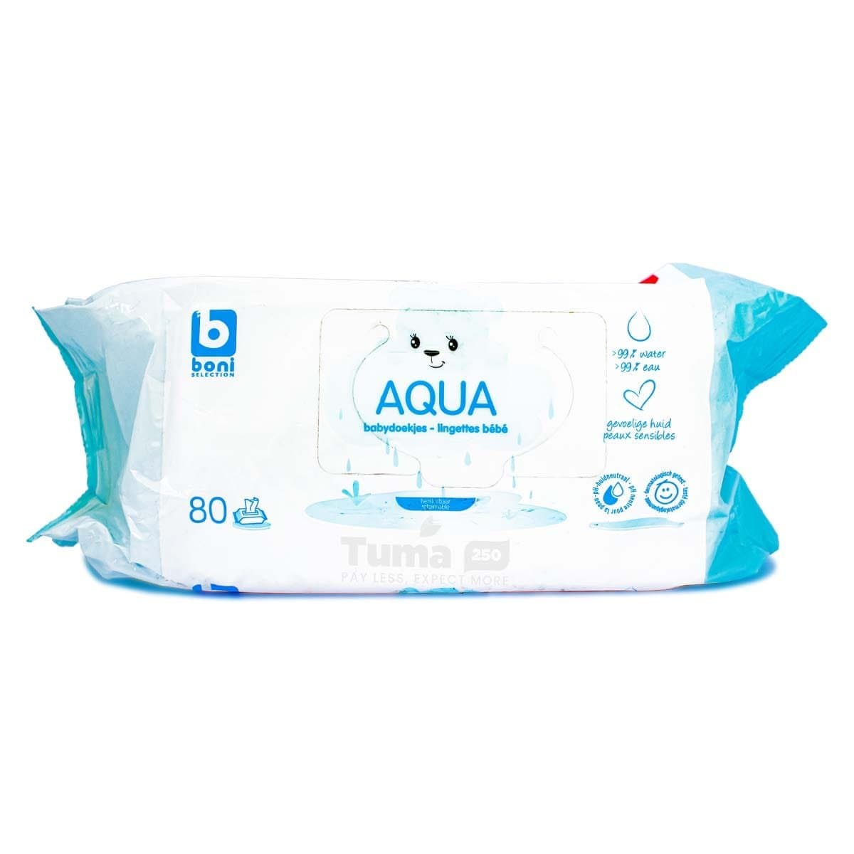 Boni Aqua Baby Wipes (lingettes bebe) – 80pcs