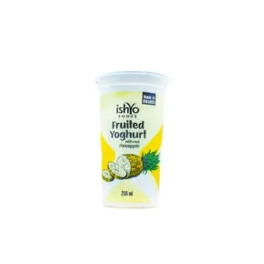 Ishyo Fruited Yoghurt With Real Pineapple 250ml