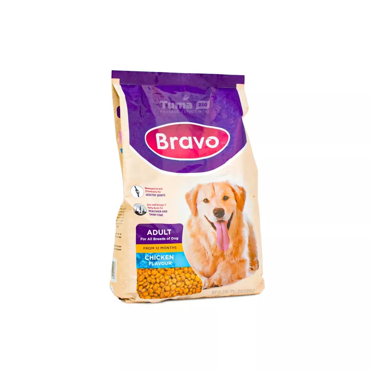 Bravo Chicken Flavour Adult Dog Food(From 12months)