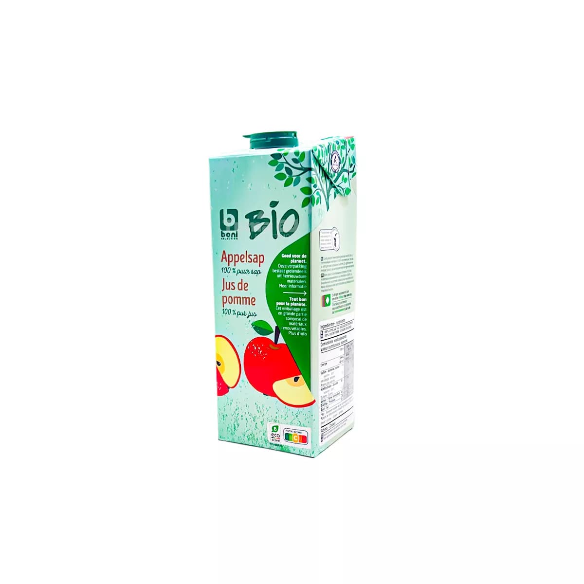 Boni Bio 100% Pure Apple Juice 1L