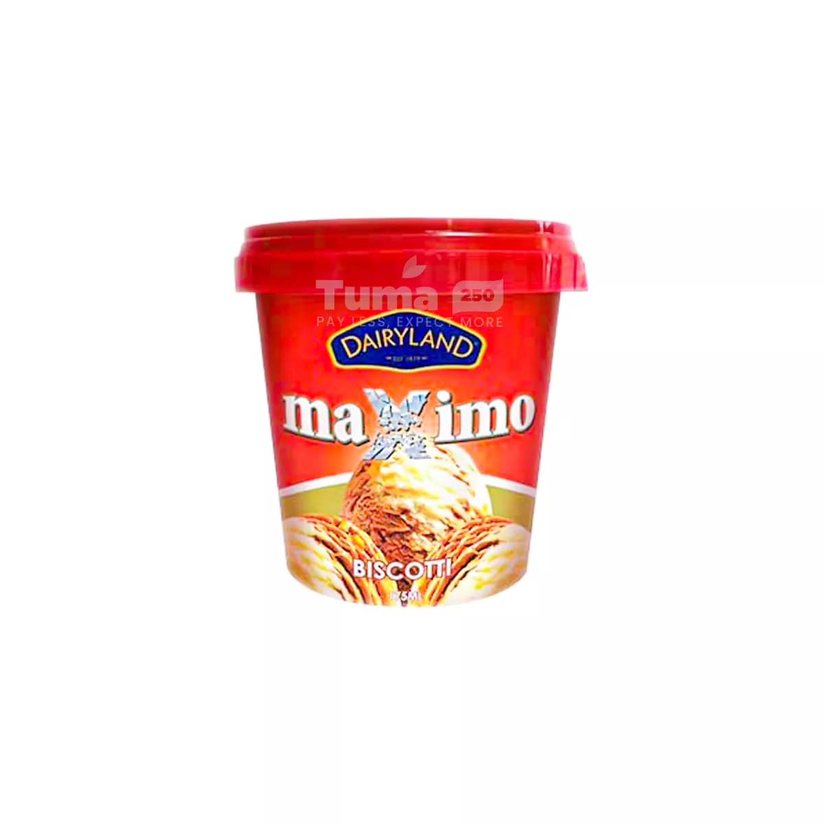 Dairyland Maximo Biscotti Ice Cream 175ml