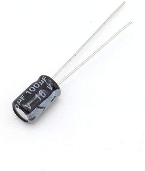 100 µF 16V Electrolytic Capacitor