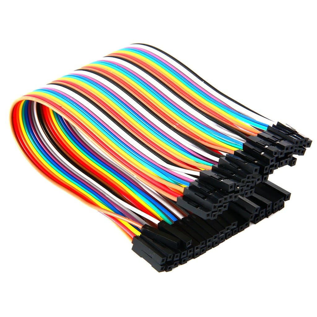 Jumper Wires Female to Female DuPont Line 40Pin 20cm