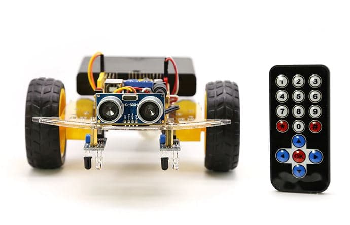 Cheapest Graphical Programming Smart Car Mixly Kit Stem Maker Teaching Aid Compatible With Arduino Robot Diy Toy Parts