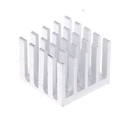 20*20*16mm Aluminum Heatsink Block Computer Electronic Chip Cooling