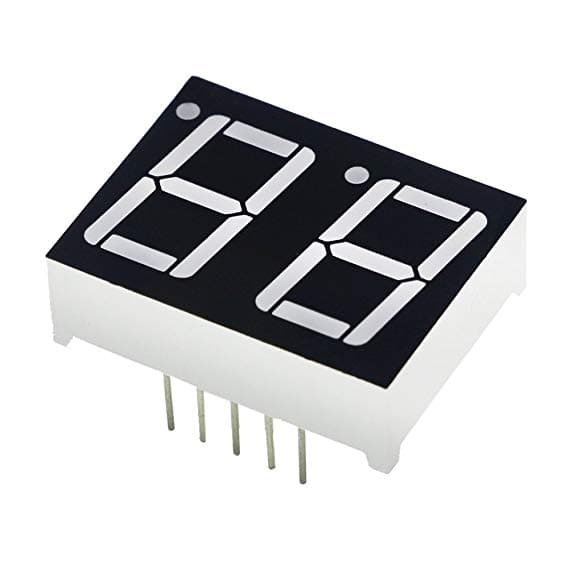0.56 " Red Light 2 Digits Common Anode LED