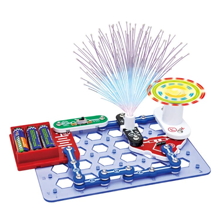 DIY electrical circuit STEM toys electronic blocks game for kids