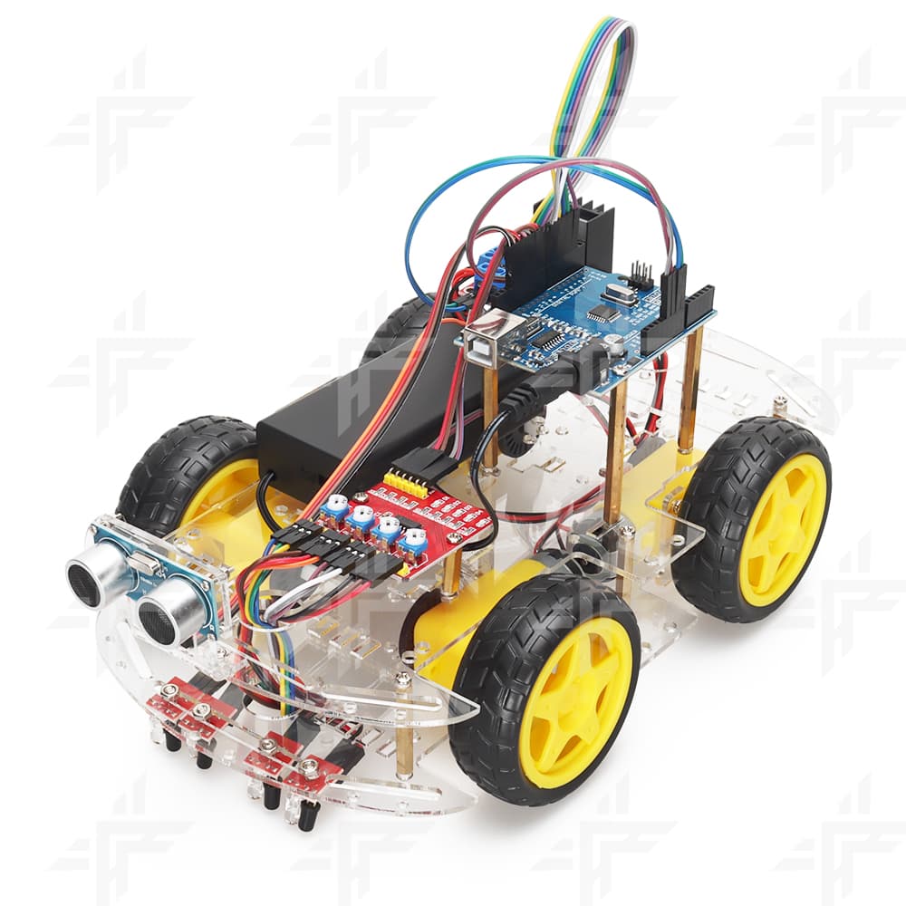 ZYC0041 4WD Car Robotic Kit Education DIY For School Children