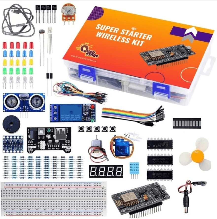 Wireless IOT Super Starter programming and development kit for NodeMCU ESP8266 compatible