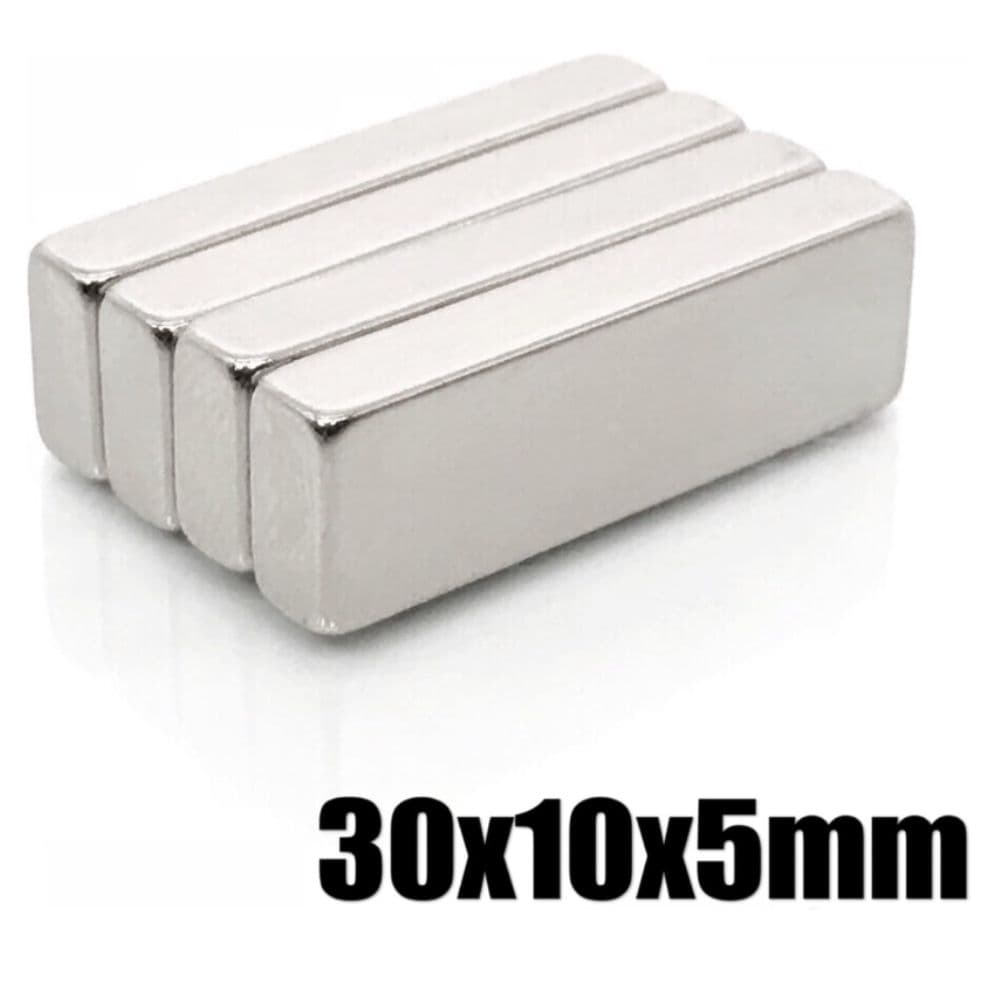 Neodymium Magnet Block 30×10×5 mm