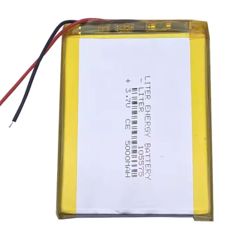 3.7V 5000mAh Li-Po rechargeable battery