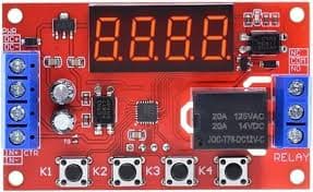 12V Adjustable Time Delay Relay Module 32 Modes