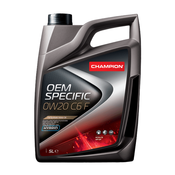 CHAMPION Champion OEM Specific 0W20 C6 F — Synthetic - 5L (Price/L)