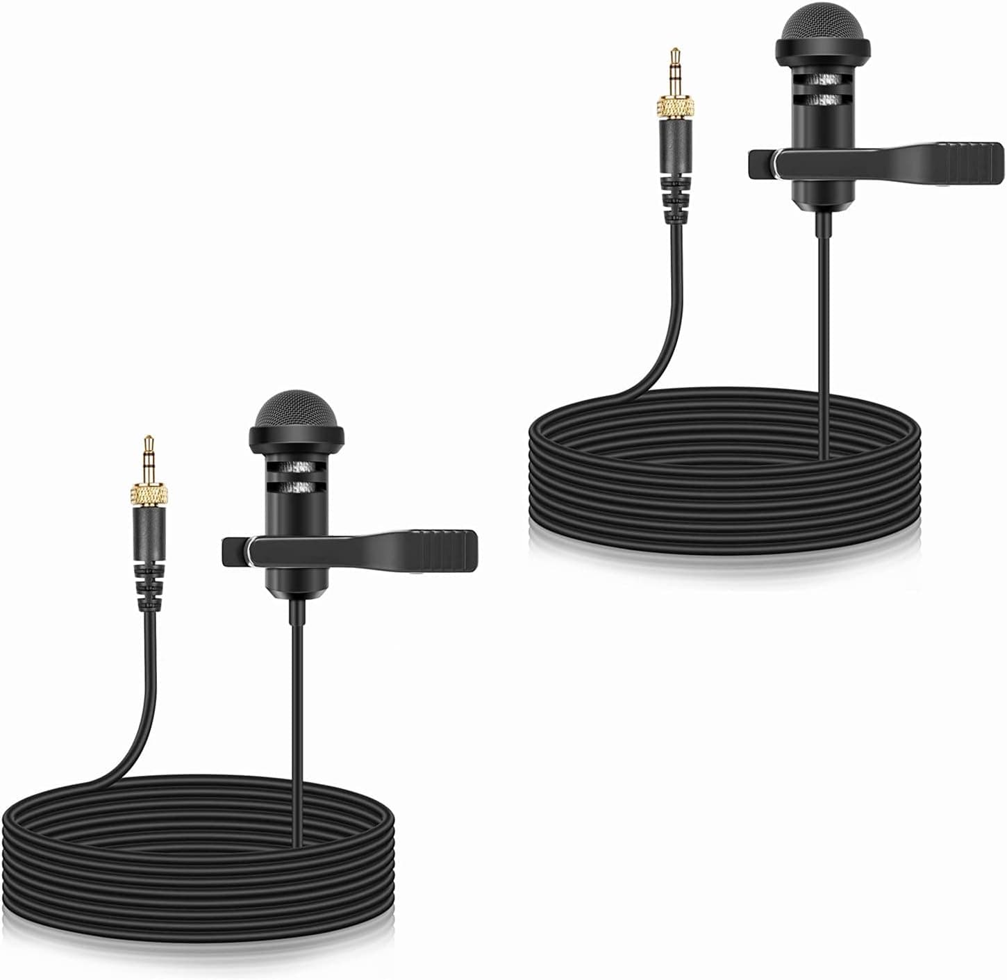 2-Pack Lavalier Microphone for RØDE Wireless Pro