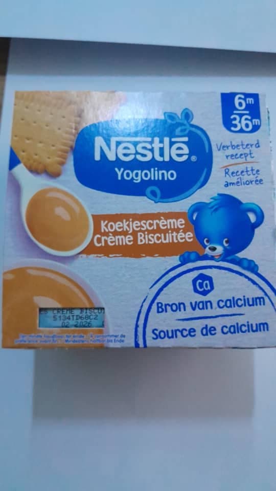 Nestle Yogolino Koekjescreme Creme Biscuitee