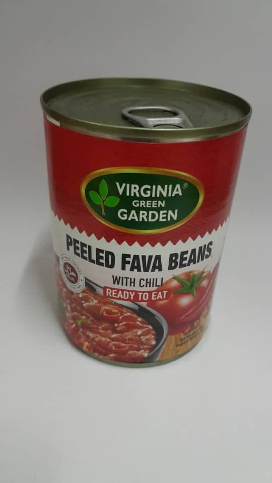 VG Peeled Fava Beans with Chilli 400g