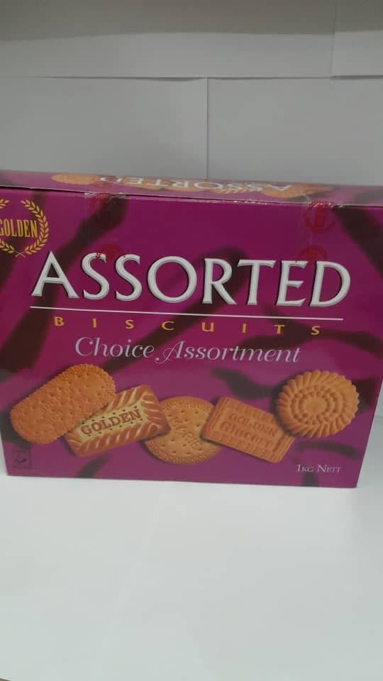 Golden Assorted Cookies 1 Kg