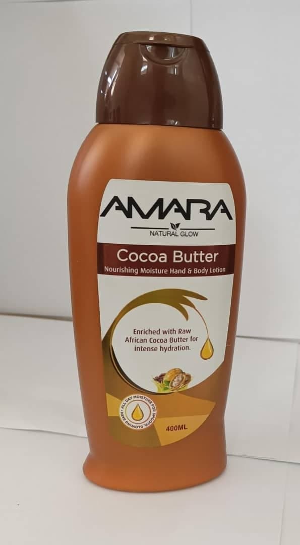 Amara Hand and Body Lotion Cocoa Butter 400ml