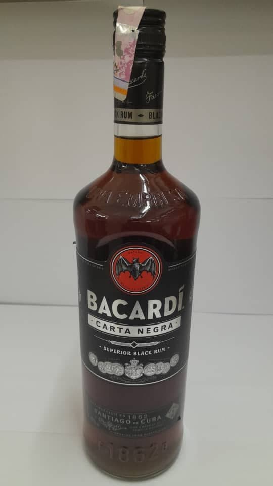 Bacardi Carta Negra 1L