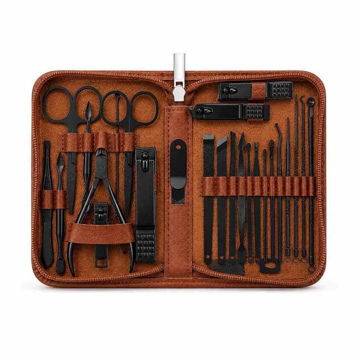 26 Piece Manicure Set & Pedicure Kit