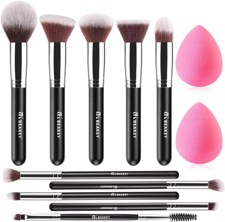 Makeup Brush Set Professional for Eye and Face - Beakey
