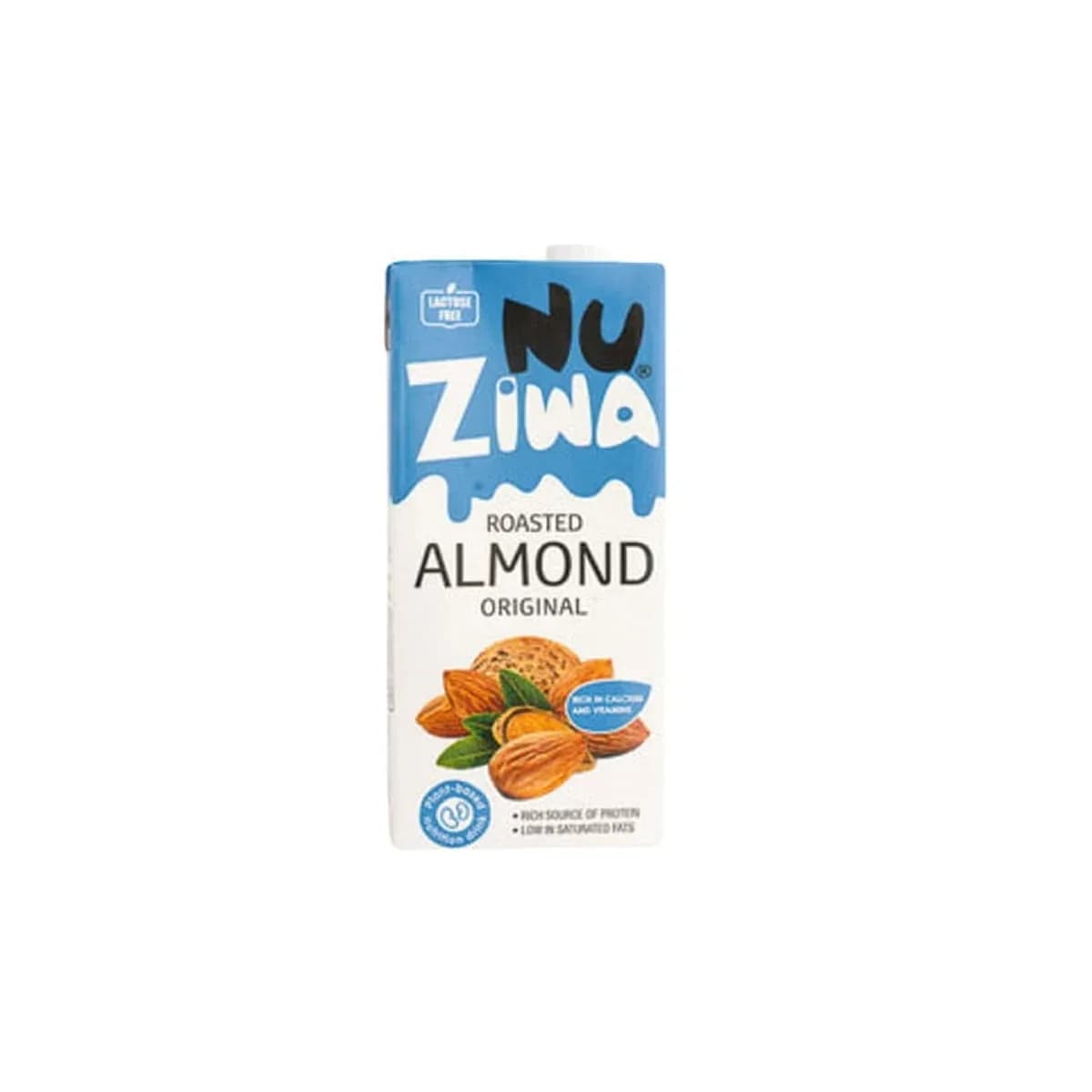 NuZiwa Roasted Almond Milk Original -1L