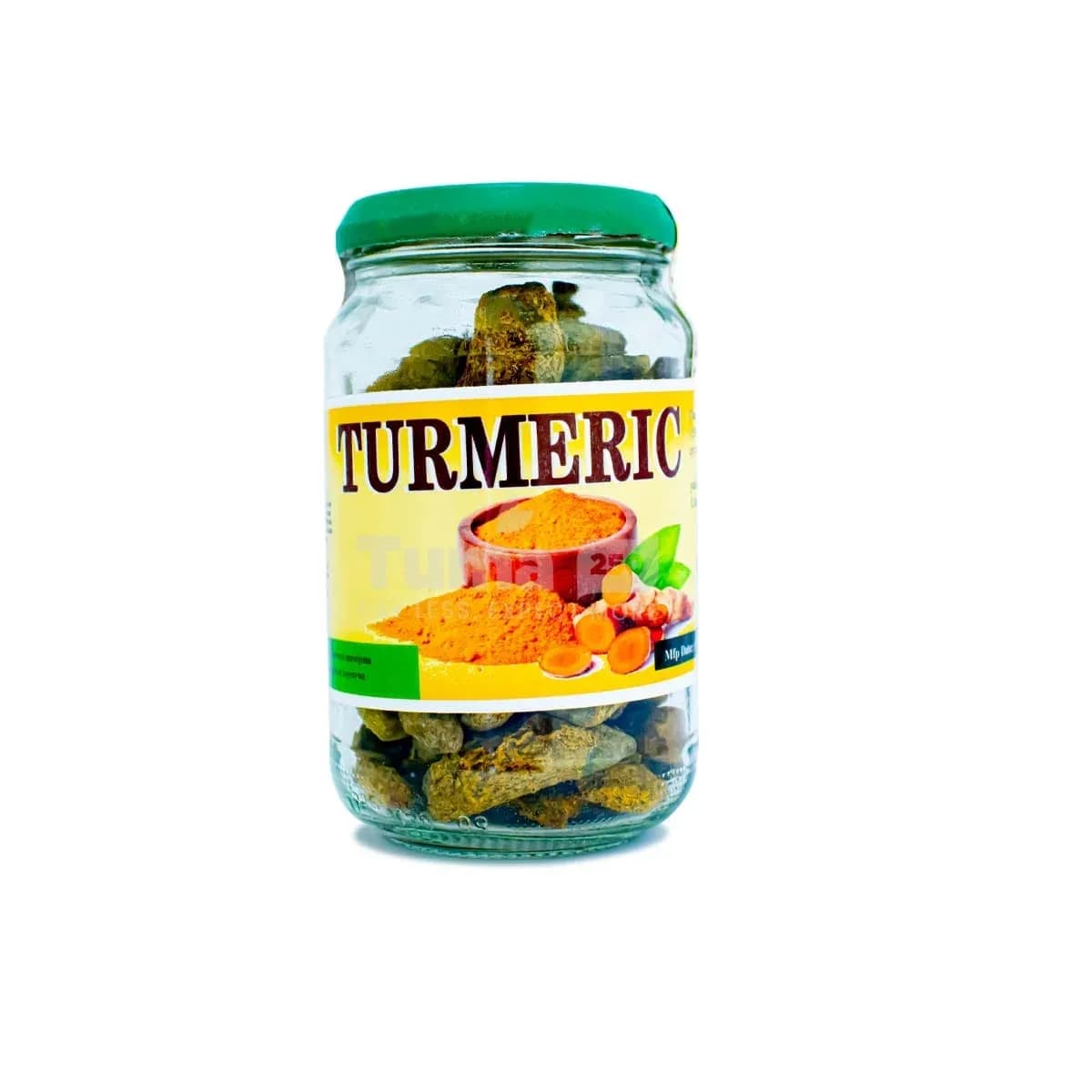 Turmeric In Glass Jar